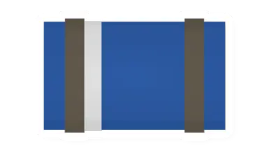 Unturned Blue Bedroll barricade icon