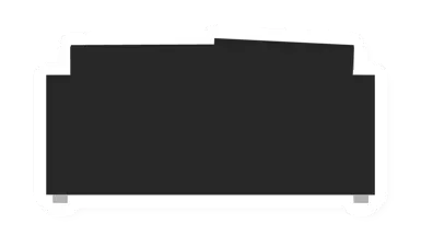 Unturned Black Couch item icon