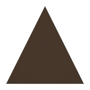 Unturned Triangular Pine Roof barricade icon