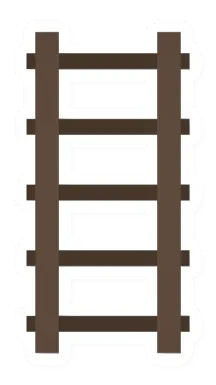 Unturned Pine Ladder barricade icon