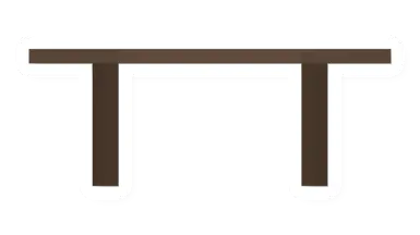 Unturned Pine Circular Table icon