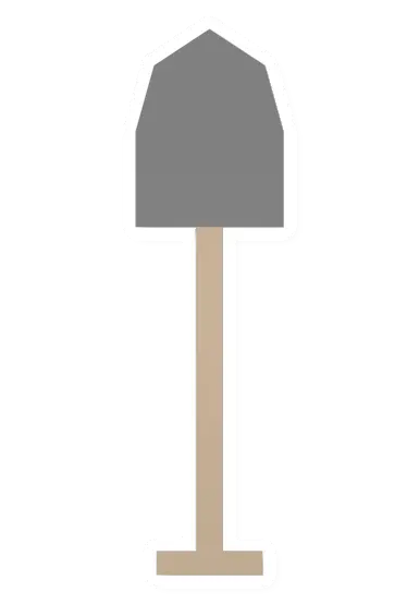 Unturned Shovel melee weapon icon