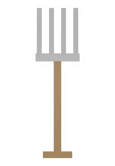 Unturned Pitchfork melee weapon icon