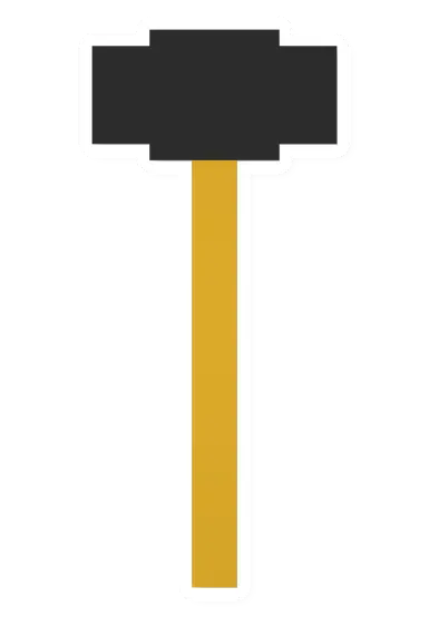 Unturned Sledgehammer melee weapon icon