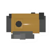 Unturned Golden 4x Scope sight icon