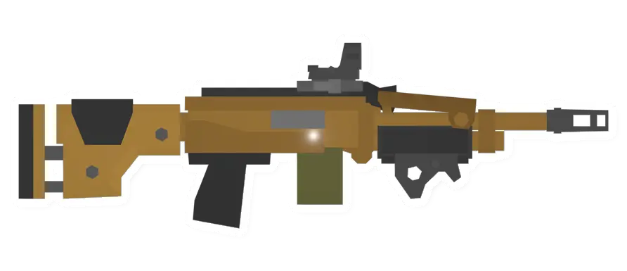 Unturned Golden Heatwave gun icon
