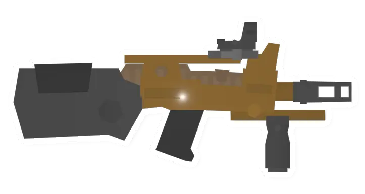 Unturned Golden Hellcat gun icon