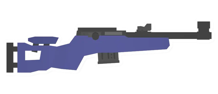 Unturned Blue Skilark gun icon