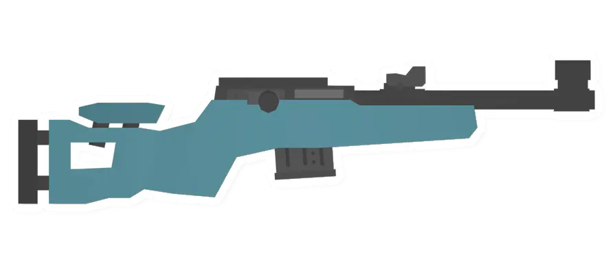 Unturned Cyan Skilark gun icon