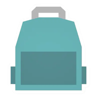 Unturned Cyan Backpack backpack icon