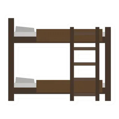 Unturned Brown Bunk Bed icon