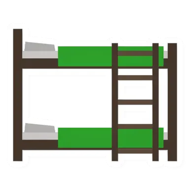 Unturned Green Bunk Bed icon