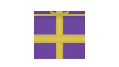 Unturned Purple Present barricade icon