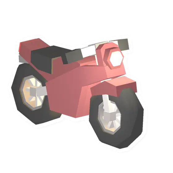 Unturned Red Motorbike vehicle icon