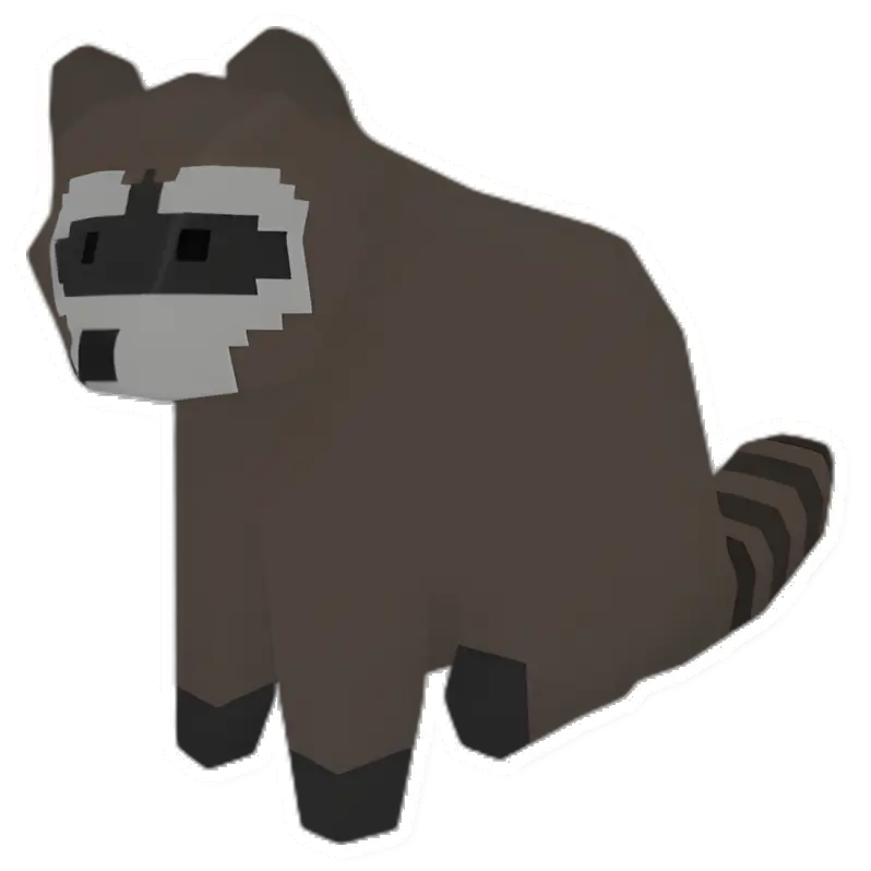 Unturned Racoon animal icon