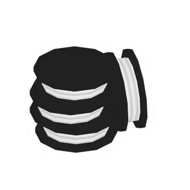 Unturned Stack of White Filament barricade icon