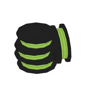 Unturned Stack of Green Filament barricade icon