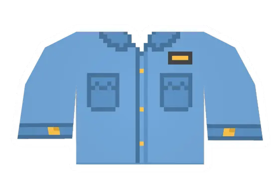 Unturned Police Shirt clothing icon