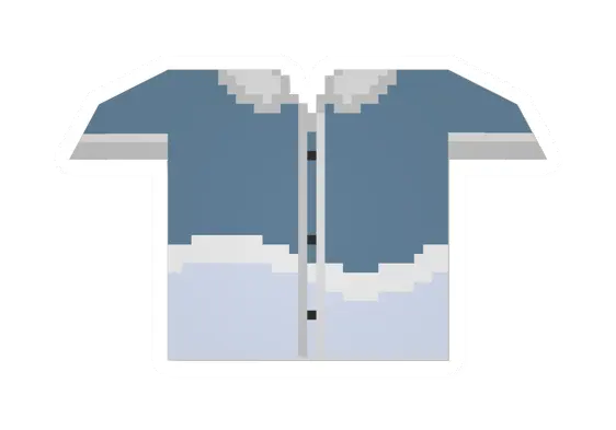 Unturned Blue Buttoned Shirt clothing icon