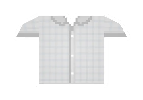 Unturned White Buttoned Shirt clothing icon