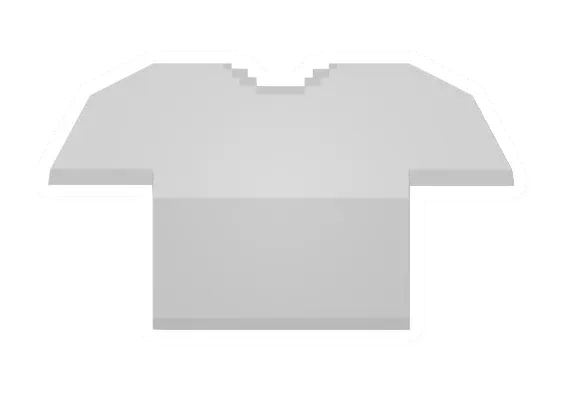 Unturned White Tee clothing icon