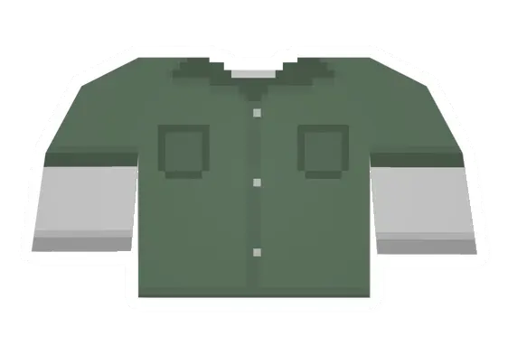 Unturned Green Fishing Top clothing icon