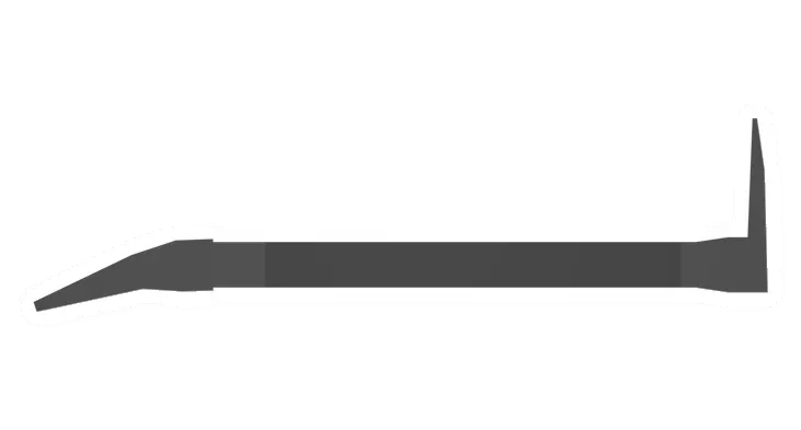 Unturned Pry Bar melee weapon icon