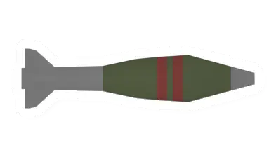 Unturned Mortar Shell throwable icon