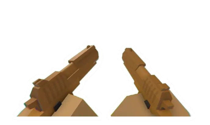 Unturned Dual Golden Falcons gun icon