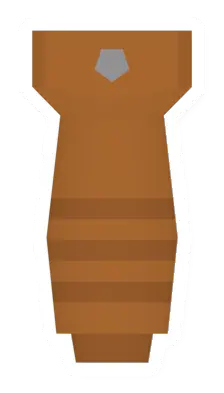 Unturned 3D Printed Vertical Grip (Orange) item icon