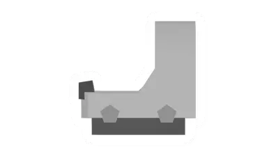 Unturned 3D Printed Dot Sight (White) sight icon