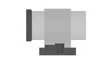 Unturned 3D Printed Scope (White) item icon