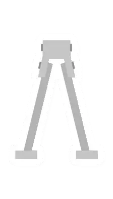 Unturned 3D Printed Bipod (White) item icon