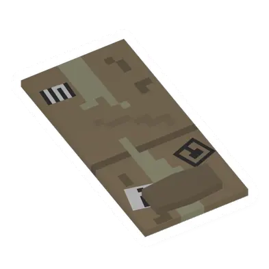 Unturned Cardboard Bed barricade icon