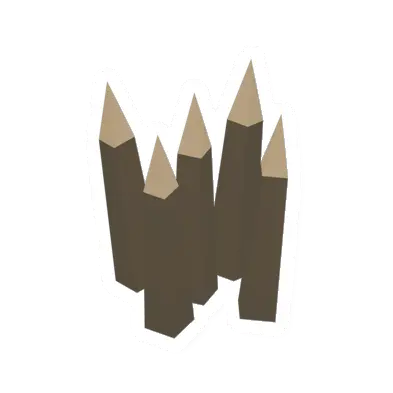 Unturned Wooden Spikes trap icon