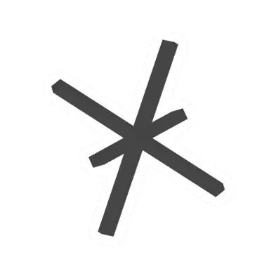 Unturned Tanktrap barricade icon