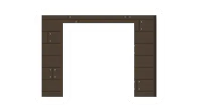 Unturned Wooden Garage barricade icon
