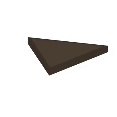Unturned Wooden Triangular Roof barricade icon