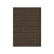 Unturned Wooden Half Wall barricade icon