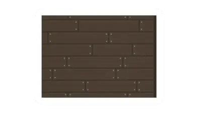 Unturned Wooden Center Wall barricade icon