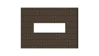 Unturned Wooden Horizontal Window barricade icon