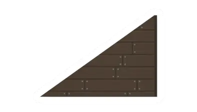 Unturned Wooden Short Ramp Wall barricade icon