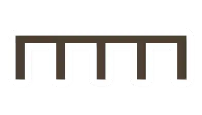 Unturned Wooden Railing barricade icon