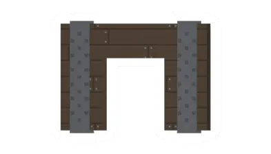 Unturned Reinforced Doorway barricade icon
