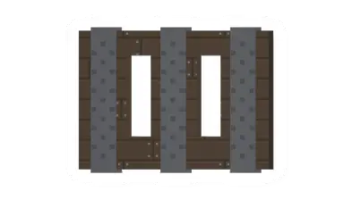 Unturned Reinforced Vertical Window barricade icon