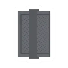Unturned Metal Half Wall barricade icon