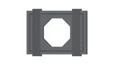 Unturned Metal Circular Window barricade icon