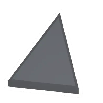 Unturned Metal Lower Triangular Ramp barricade icon