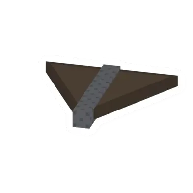 Unturned Reinforced Triangular Roof barricade icon