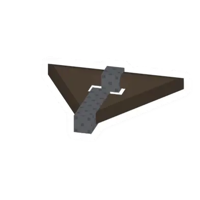 Unturned Reinforced Triangular Roof barricade icon